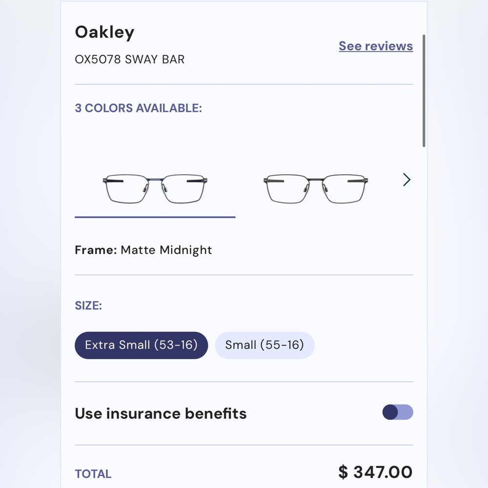 Oakley glasses